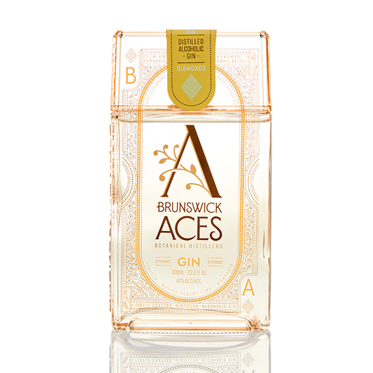 Brunswick Aces - Diamonds Gin 700ml (40% ABV)
