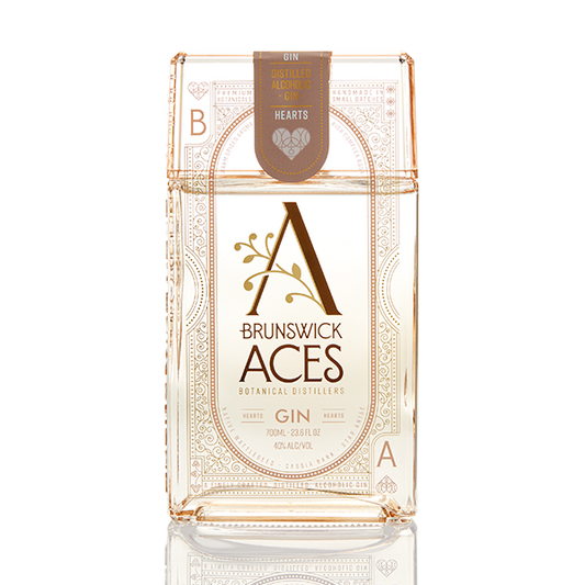 Brunswick Aces - Hearts Gin 700ml (40% ABV)