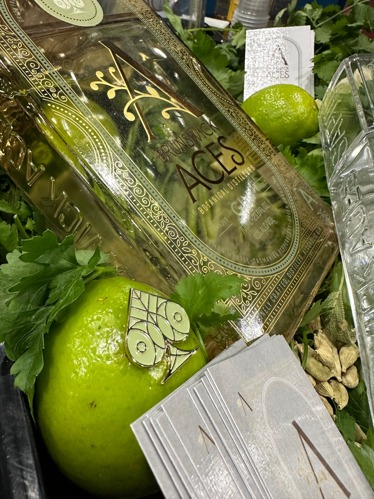 Brunswick Aces - Blend Symbol Pin Badges