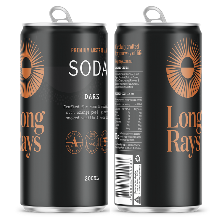 Long Rays Dark Soda