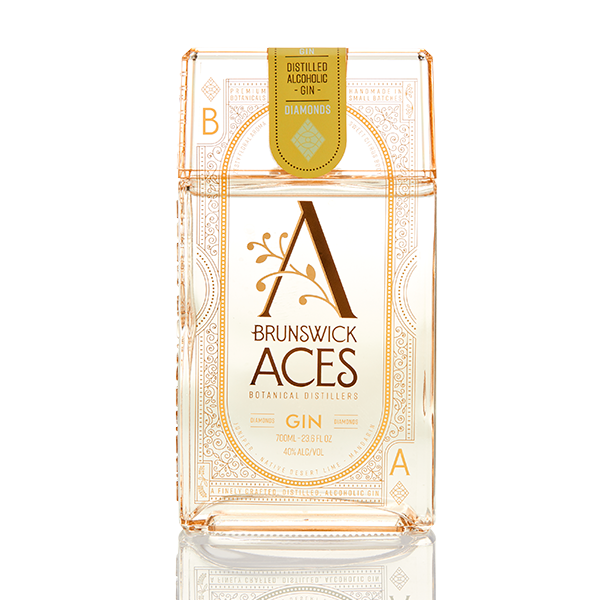 Brunswick Aces - Diamonds Gin 700ml (40% ABV)