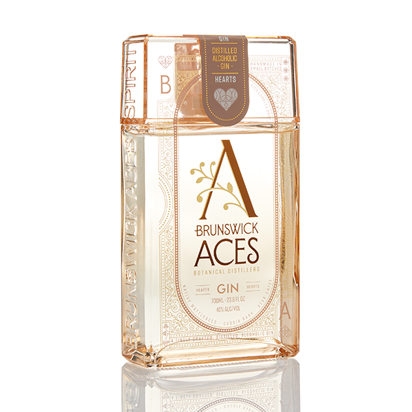 Brunswick Aces - Hearts Gin 700ml (40% ABV)