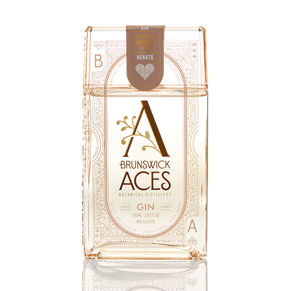 Brunswick Aces - Hearts Gin 700ml (40% ABV)