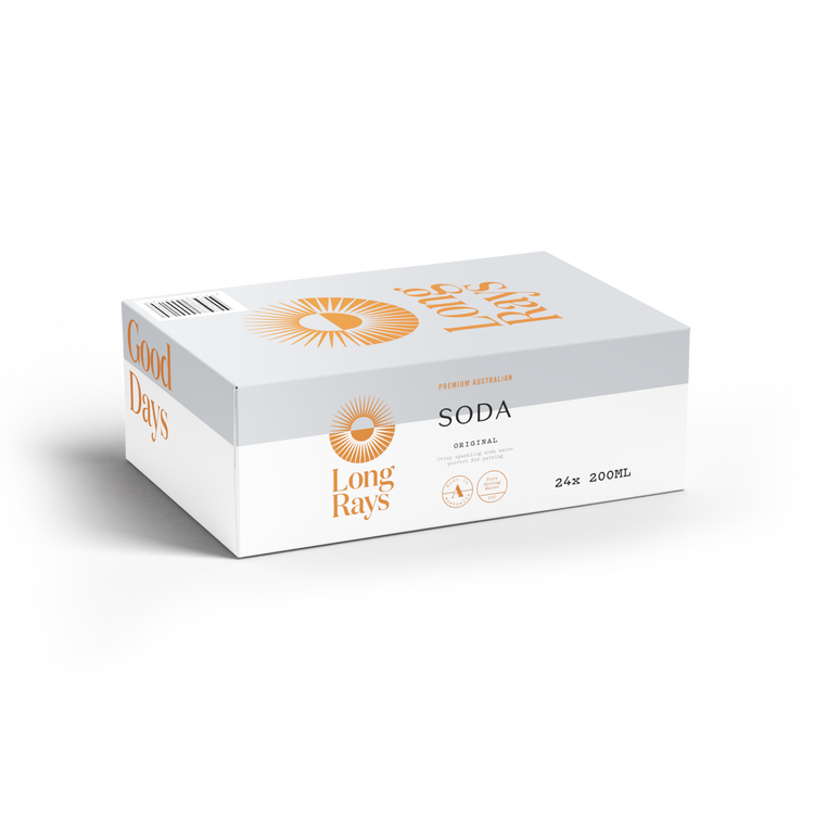 Long Rays Original Premium Australian Soda