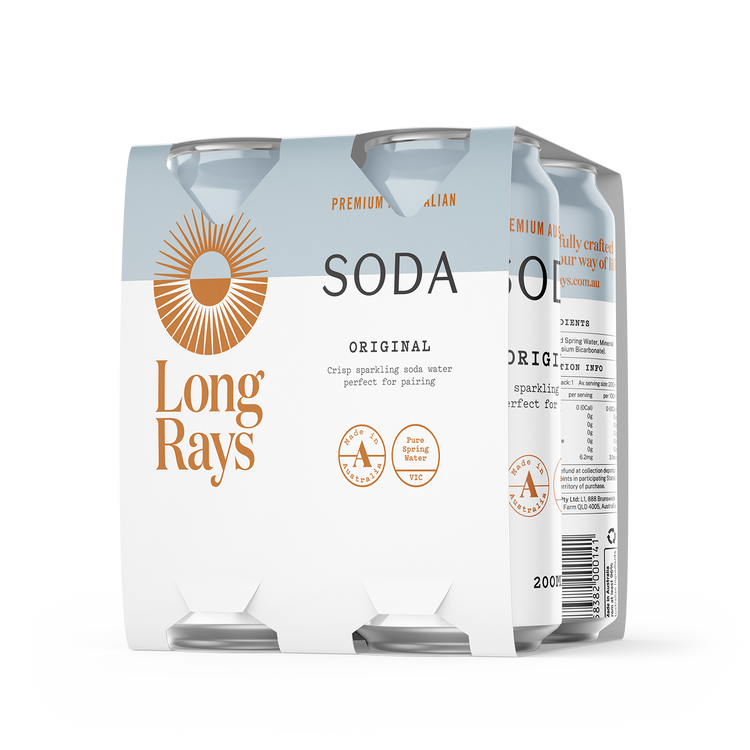 Long Rays Original Premium Australian Soda