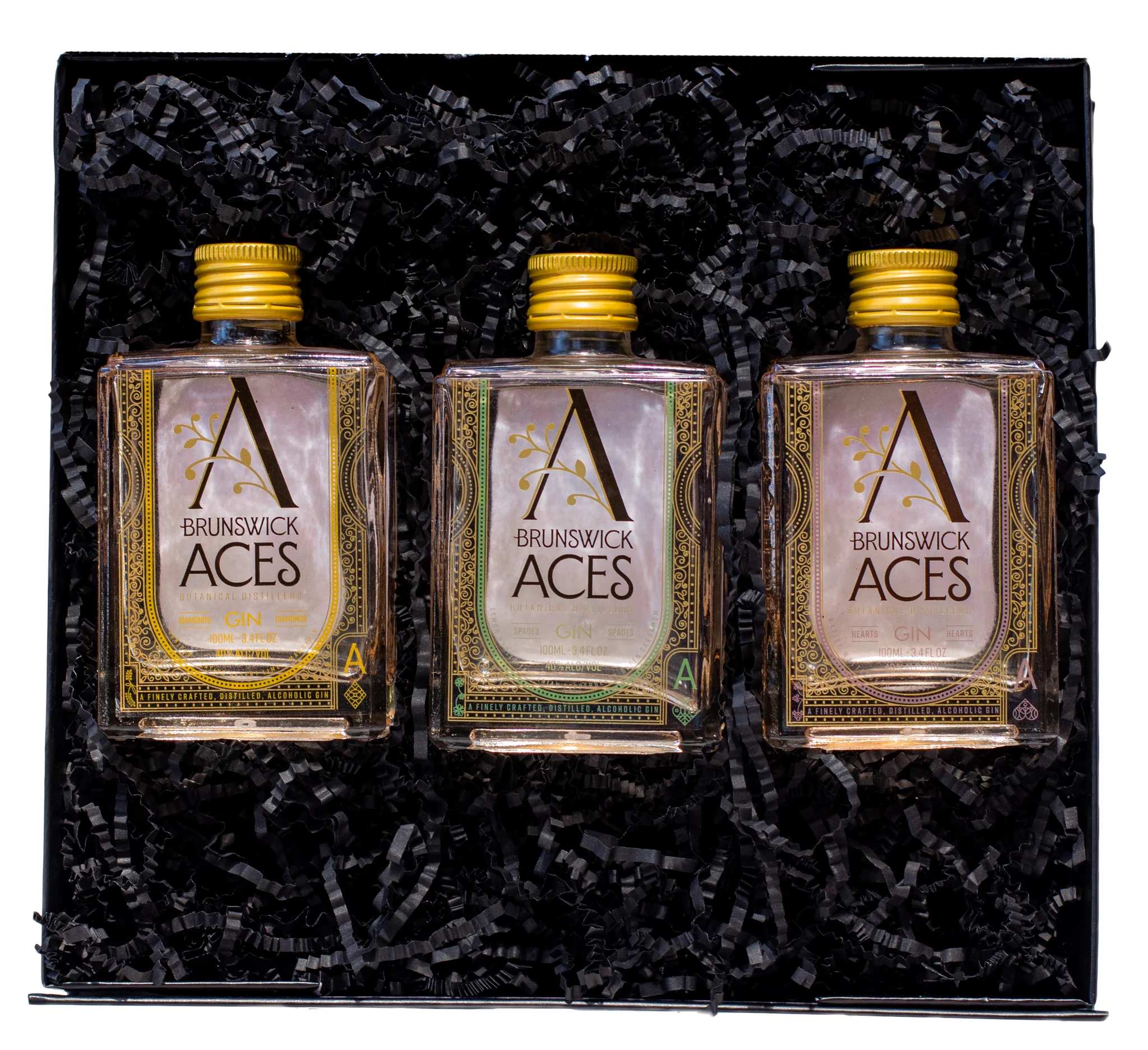 - Gin (40%) Pack Aces Brunswick Aces Brunswick Sample